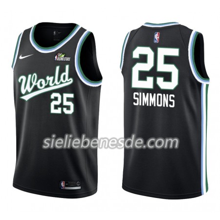 Herren NBA Philadelphia 76ers Trikot Ben Simmons 25 Nike 2019 Rising Star Swingman